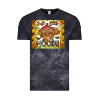 Cloud Black Just A Little Moody Vintage Tee - CowhideDigitalArt