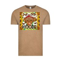 Vintage Coffee Just A Little Moody Vintage Tee - CowhideDigitalArt