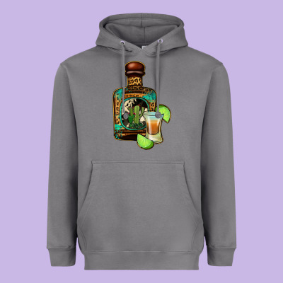 Tequila Squad Heavyweight Hoodie Designed By Jasminsmagicworld