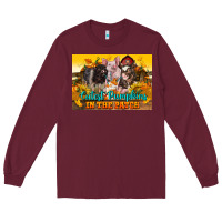 Burgundy Cutest Pumpkin In The Patch Pig Long Sleeve Tee - LillyAllenDesigns