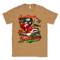 Toasted Coconut louisiana christmas with  afro santa Classic Tee - BarkalooDesign