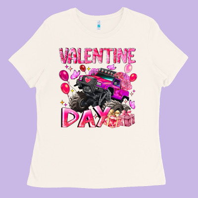 Valentine Day Ladies Tee Designed By Cowhidedigitalart