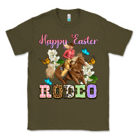 Army Green Happy Easter rodeo cowgirl Classic Tee - OliviaCreatesArt
