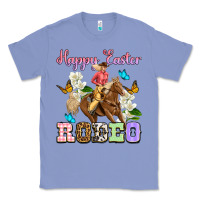 Colony Blue Happy Easter rodeo cowgirl Classic Tee - OliviaCreatesArt