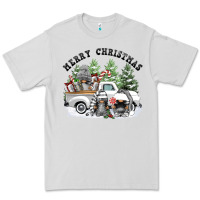 Dove Grey merry christmas gnomies Premium Tee - FaDigitalArtStudio