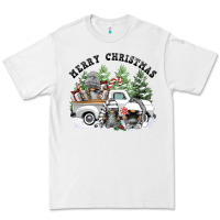 White merry christmas gnomies Premium Tee - FaDigitalArtStudio