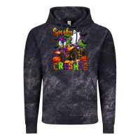 Cloud Black spooky cruhser with monster truck Vintage Hoodie - Artiststas