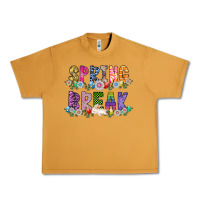 Peanut Butter SPRING BREAK Urban Heavy Tee - CowhideDigitalArt