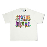 Pistachio SPRING BREAK Urban Heavy Tee - CowhideDigitalArt