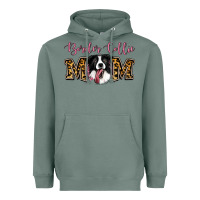 Sage Border Collie Mom Heavyweight Hoodie - Jasminsmagicworld