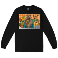 Black Fall Quokka Long Sleeve Tee - LillyAllenDesigns