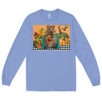 Colony Blue Fall Quokka Long Sleeve Tee - LillyAllenDesigns