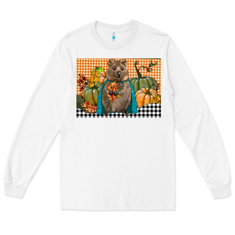 Fall Quokka Long Sleeve Tee by LillyAllenDesigns | Teevron