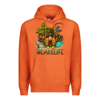 Carrot lake life gnome Premium Hoodie - BarkalooDesign