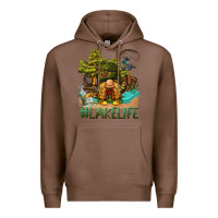 Chestnut lake life gnome Premium Hoodie - BarkalooDesign