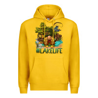 Lemon lake life gnome Premium Hoodie - BarkalooDesign