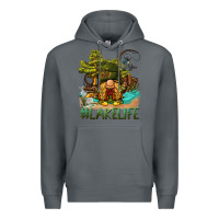 Rock lake life gnome Premium Hoodie - BarkalooDesign