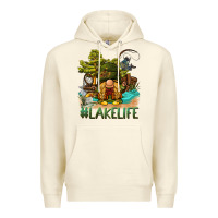 Sandshell lake life gnome Premium Hoodie - BarkalooDesign