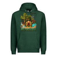 Sports Green lake life gnome Premium Hoodie - BarkalooDesign