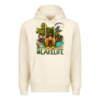 Tofu lake life gnome Premium Hoodie - BarkalooDesign