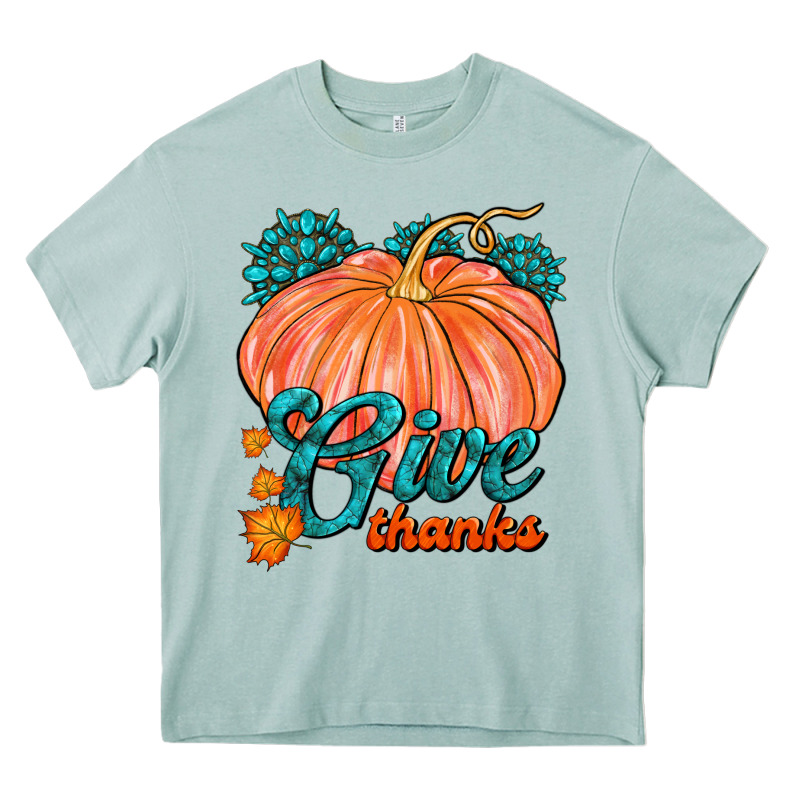 Give Thanks Heavy Core Tee by FaDigitalArtStudio | Teevron