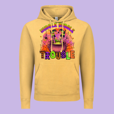 Hubble Bubble Trouble Vintage Hoodie Designed By Artiststas