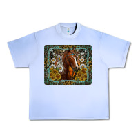 Grape Ice Western Horse Mouse Pad Urban Heavy Tee - CowhideDigitalArt