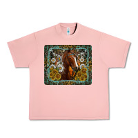 Salmon Western Horse Mouse Pad Urban Heavy Tee - CowhideDigitalArt