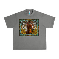 Tornado Western Horse Mouse Pad Urban Heavy Tee - CowhideDigitalArt