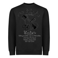 Black The Only One Salon Heavyweight Sweatshirt - Jasminsmagicworld