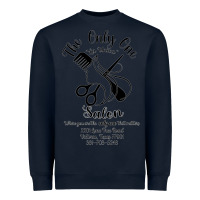 Navy The Only One Salon Heavyweight Sweatshirt - Jasminsmagicworld