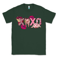 Sports Green Valentine's Day pig xoxo Classic Tee - FaDigitalArtStudio