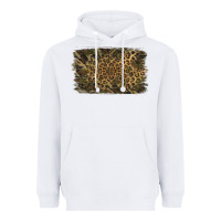 White Camouflage Leopard Background Heavyweight Hoodie - Jasminsmagicworld