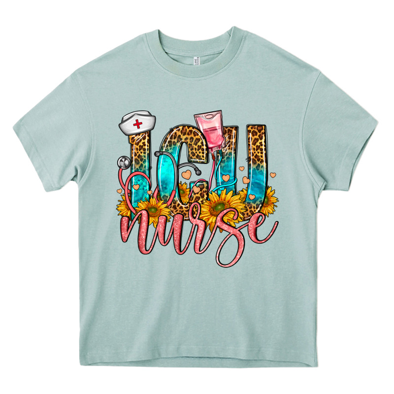 Western Icu Intensive Care Unit Nurse Heavy Core Tee by FaDigitalArtStudio | Teevron