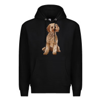 Black cockapoo Premium Hoodie - RanaPortraitStore