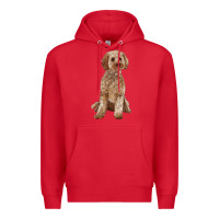 Red cockapoo Premium Hoodie - RanaPortraitStore