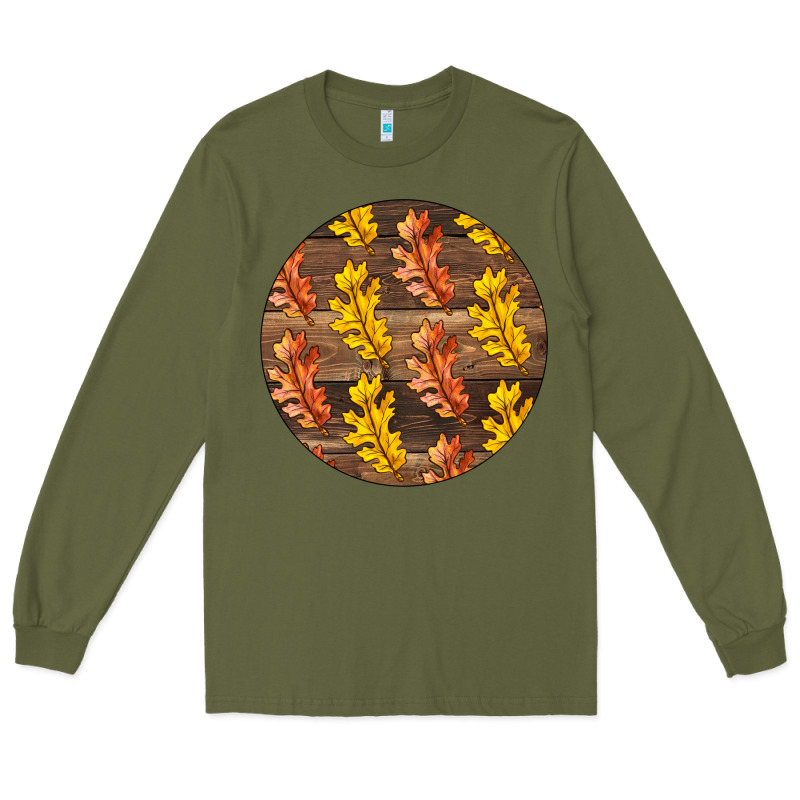 Fall Rounded Long Sleeve Tee by LillyAllenDesigns | Teevron