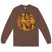 Chestnut Fall Rounded Long Sleeve Tee - LillyAllenDesigns