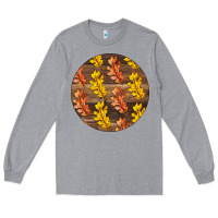 Heather Grey Fall Rounded Long Sleeve Tee - LillyAllenDesigns