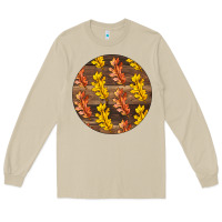 Mushroom Fall Rounded Long Sleeve Tee - LillyAllenDesigns