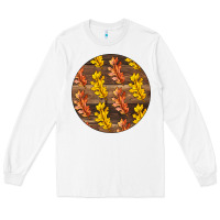 White Fall Rounded Long Sleeve Tee - LillyAllenDesigns