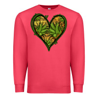 Cardinal pineapple heart Premium Sweatshirt - Jasminsmagicworld