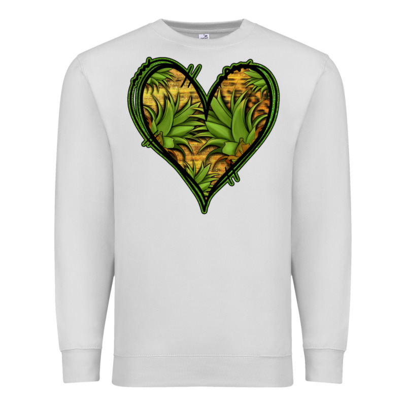 Pineapple Heart Premium Sweatshirt by Jasminsmagicworld | Teevron