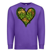Purple pineapple heart Premium Sweatshirt - Jasminsmagicworld