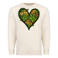 Sandshell pineapple heart Premium Sweatshirt - Jasminsmagicworld