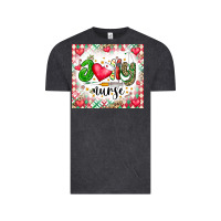 Vintage Black Joly Nurse Vintage Tee - CowhideDigitalArt