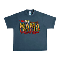 Midnight Navy this mama is raising ballers softball and baseball Urban Heavy Tee - CowhideDigitalArt