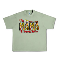 Oil Green this mama is raising ballers softball and baseball Urban Heavy Tee - CowhideDigitalArt