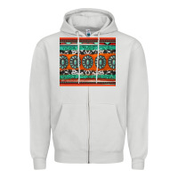 Dove Grey turquoise gemstone western Zipper Hoodie - Jasminsmagicworld