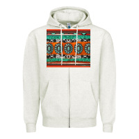 Oatmeal Heather turquoise gemstone western Zipper Hoodie - Jasminsmagicworld